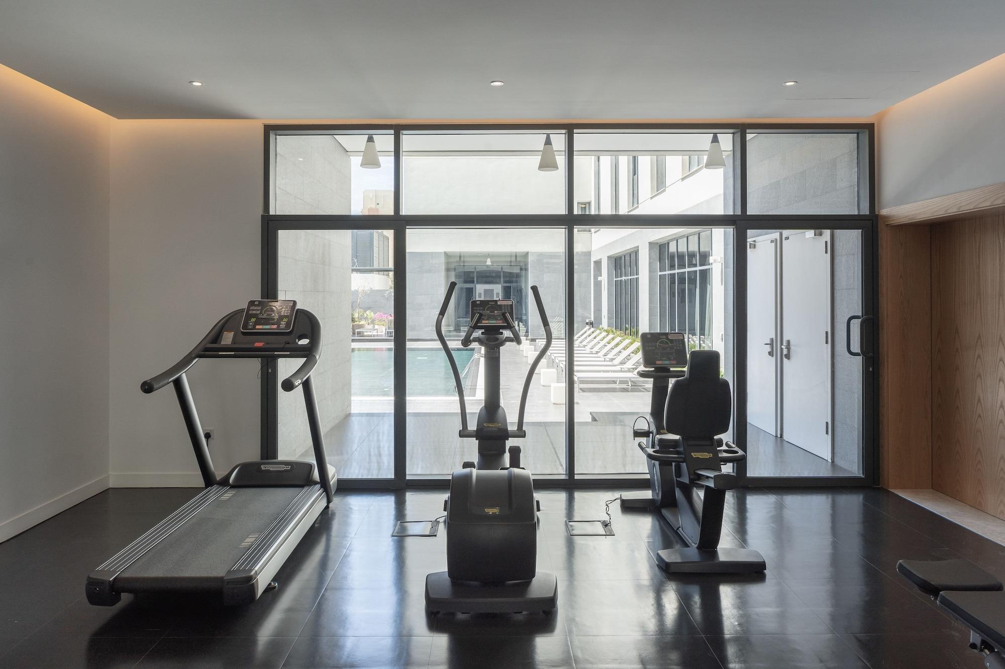 Delta Hotel Apartments Kuwait City Exterior photo The gym at the hotel