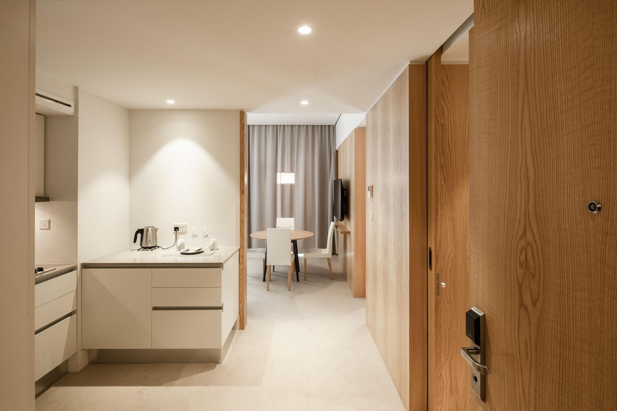 Delta Hotel Apartments Kuwait City Exterior photo A typical apartment interior